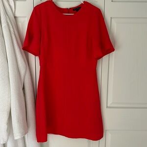 Banana Republic Vibrant Red Dress